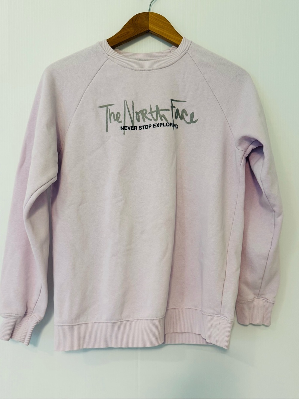 The North Face Women's Light Pink Crew Sweatshirt